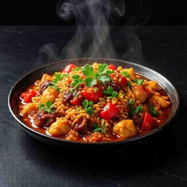 Быстрый суп с кускусом