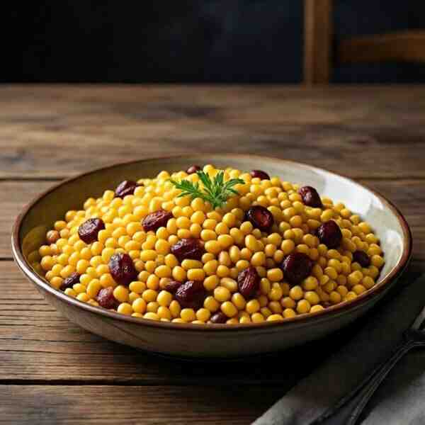 Каша кукурузная постная