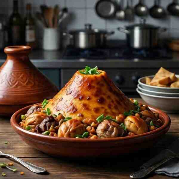 Куриный плов в горшочках