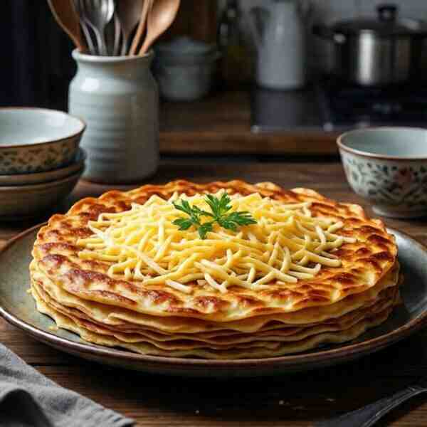Лепешки с сыром Проще простого