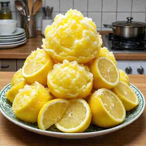 Лимонный щербет