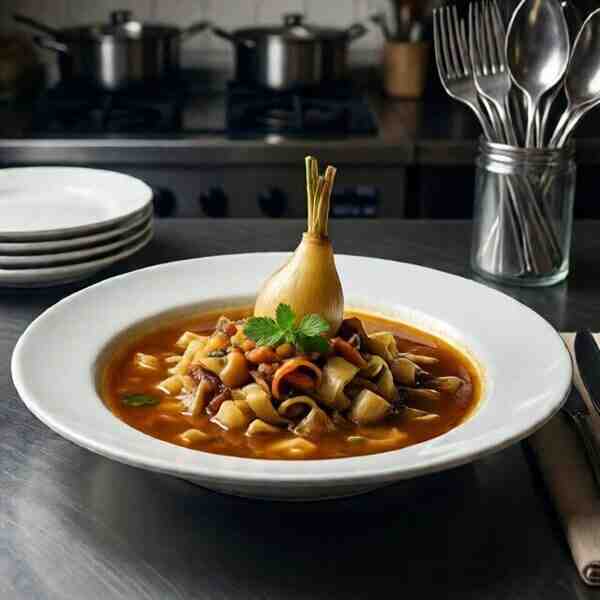 Луковый суп Sopa de alho Frances