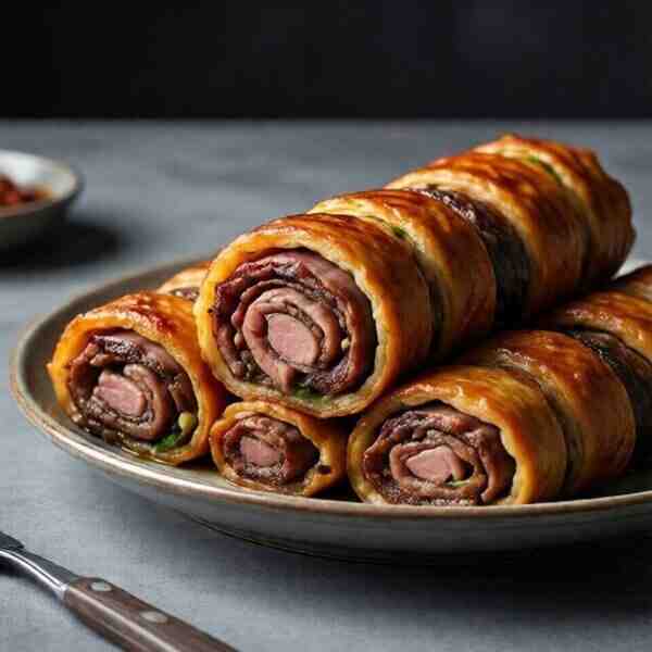 Мясные зразы Рулетные