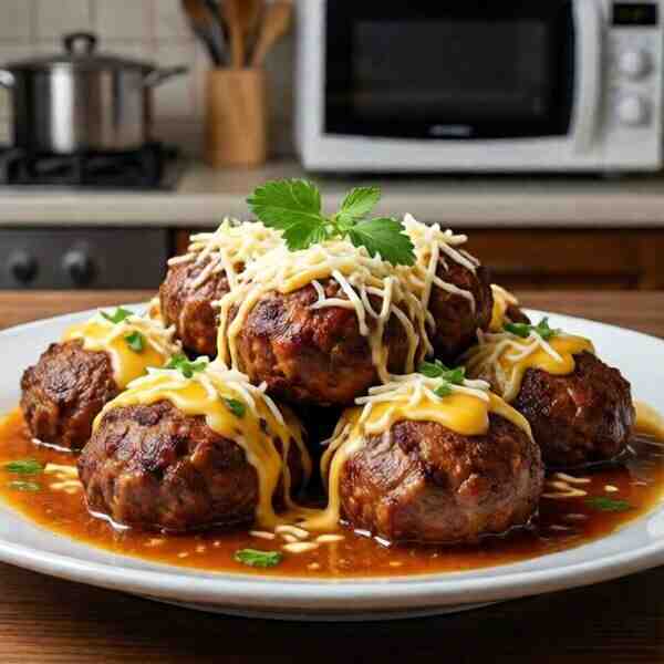 Мясные зразы с сыром в соусе