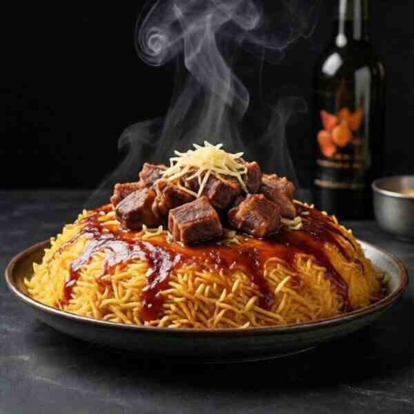 Рассыпчатый плов с тающим мясом