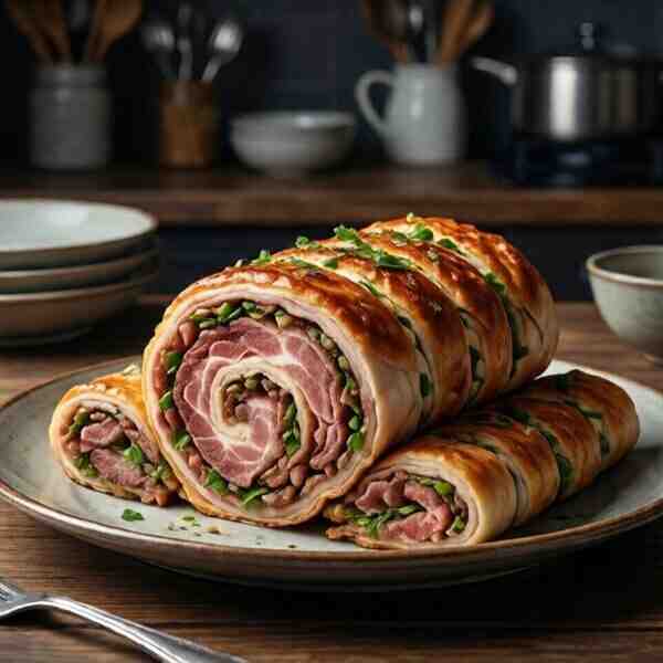 Рулетики Мясо с мясом