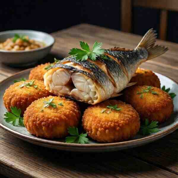 Рыбные котлеты Морские