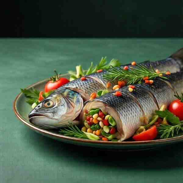 Скумбрия фаршированная