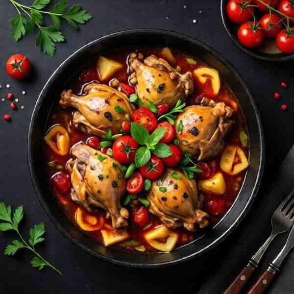 Суп с клецками на курином бульоне