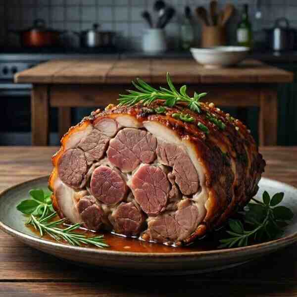 Фаршированное мясо Древорубач 1