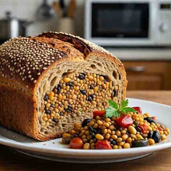 Хлеб с геркулесовой кашей